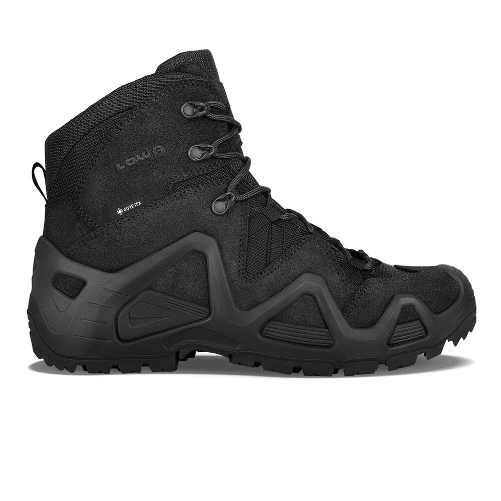 MENS SIZE 12- LOWA ZEPHYR GTX MID TF BLACK OP 310537 TASK FORCE COMBAT BOOT NEW